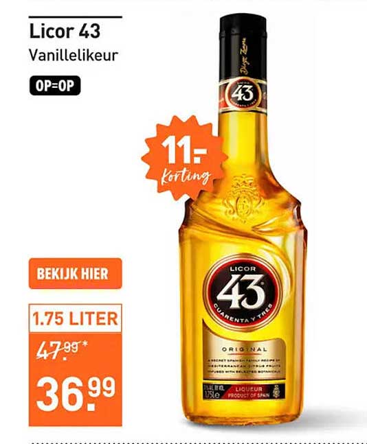 Licor 43 Vanillelikeur