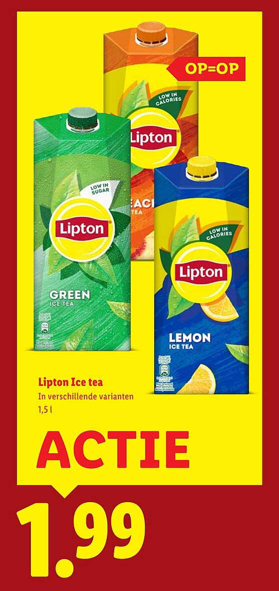 Lipton Ice tea In verschillende varianten 1,5 l