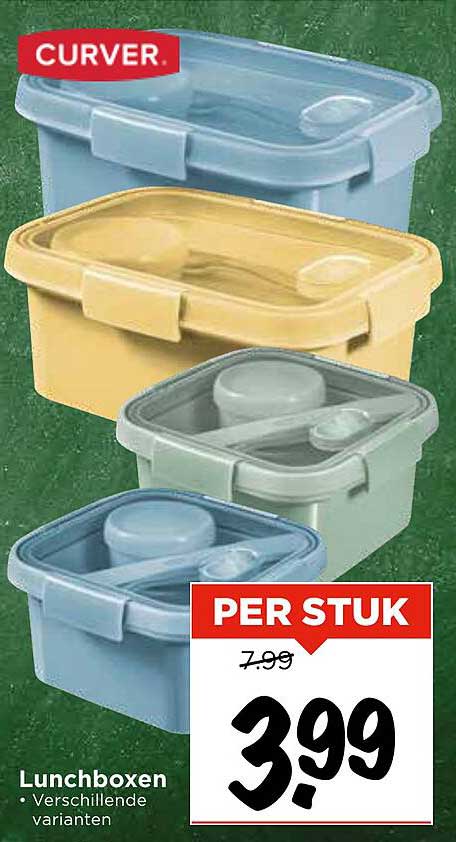 Lunchboxen - Verschillende varianten