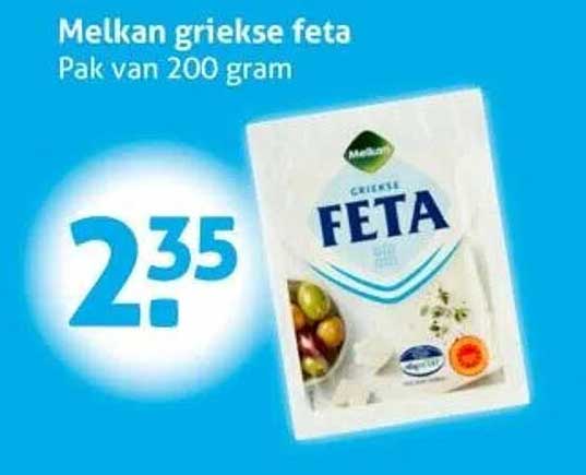 Melkan griekse feta Pack van 200 gram