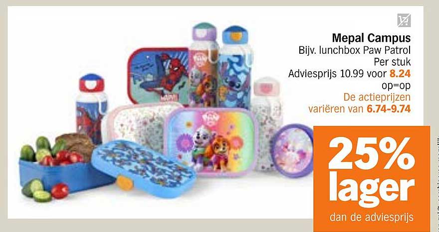 Mepal Campus Bijv. lunchbox Paw Patrol Per stuk