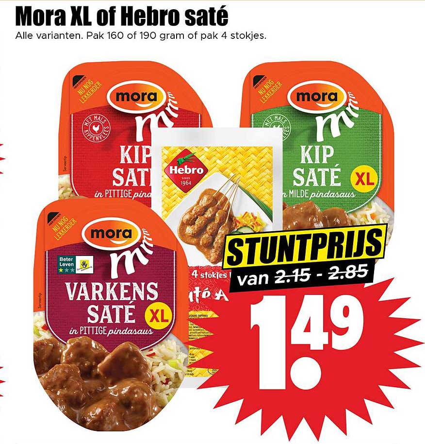 Mora XL of Hebro saté