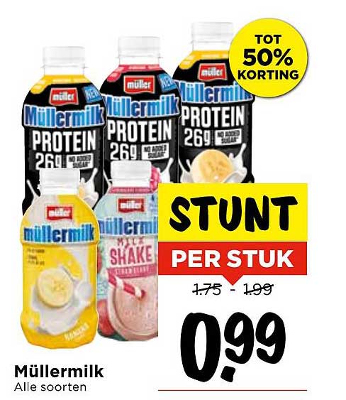 Müllermilk - Alle soorten