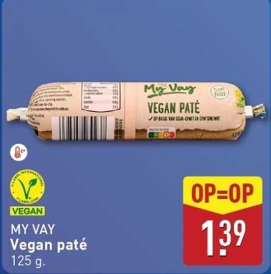 MY VAY Vegan paté 125 g.
