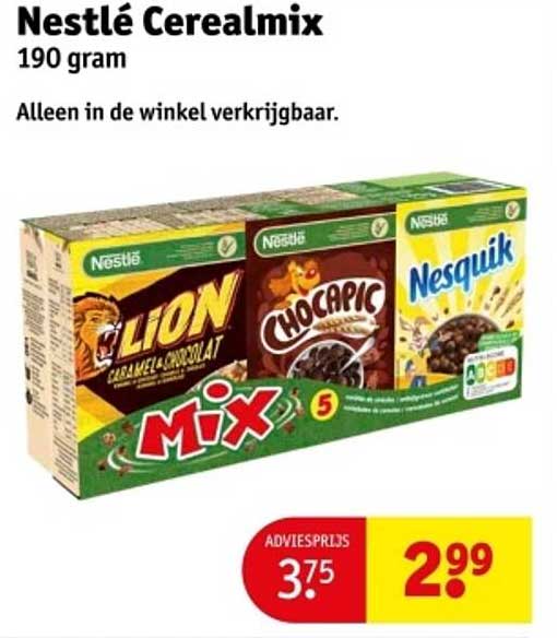 Nestlé Cerealmix 190 gram