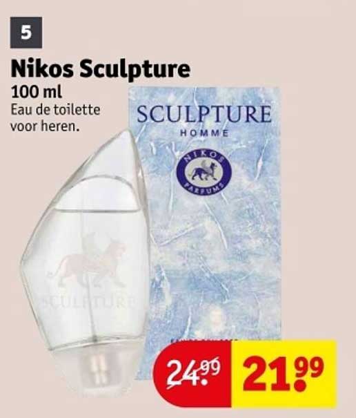 Nikos Sculpture 100 ml Eau de toilette voor heren