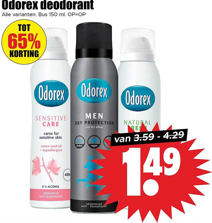 Odorex deodorant