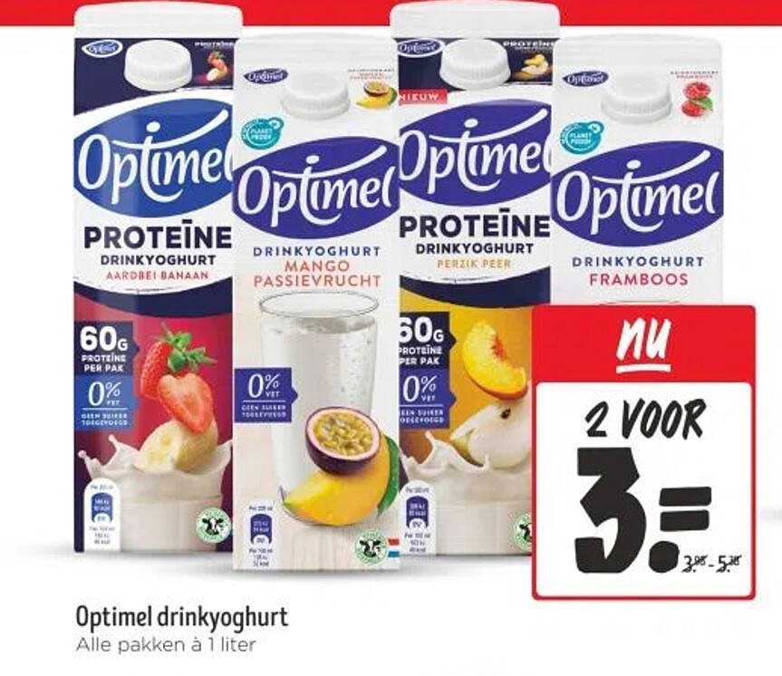 Optimel drinkyoghurt