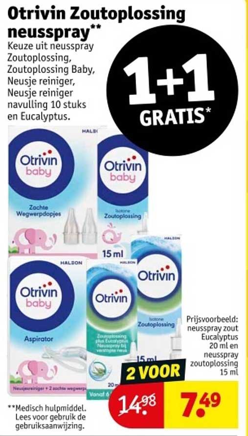 Otrivin Zoutoplossing neusspray**