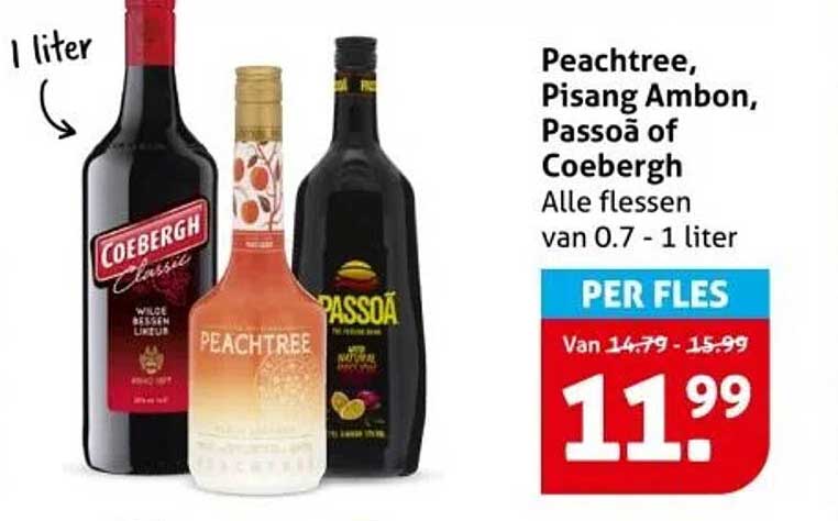 Peachtree, Pisang Ambon, Passoã of Coebergh