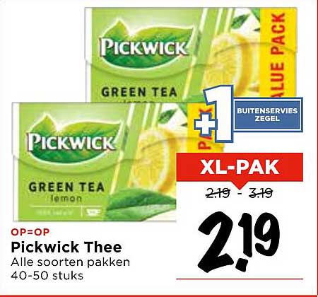 Pickwick Thee XL-Pak