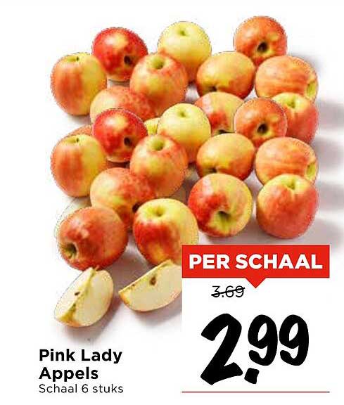 Pink Lady Appels Schaal 6 stuks