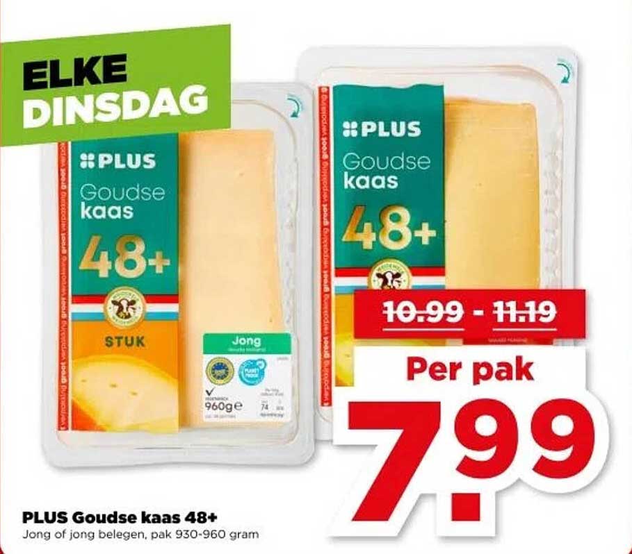 PLUS Goudse kaas 48+