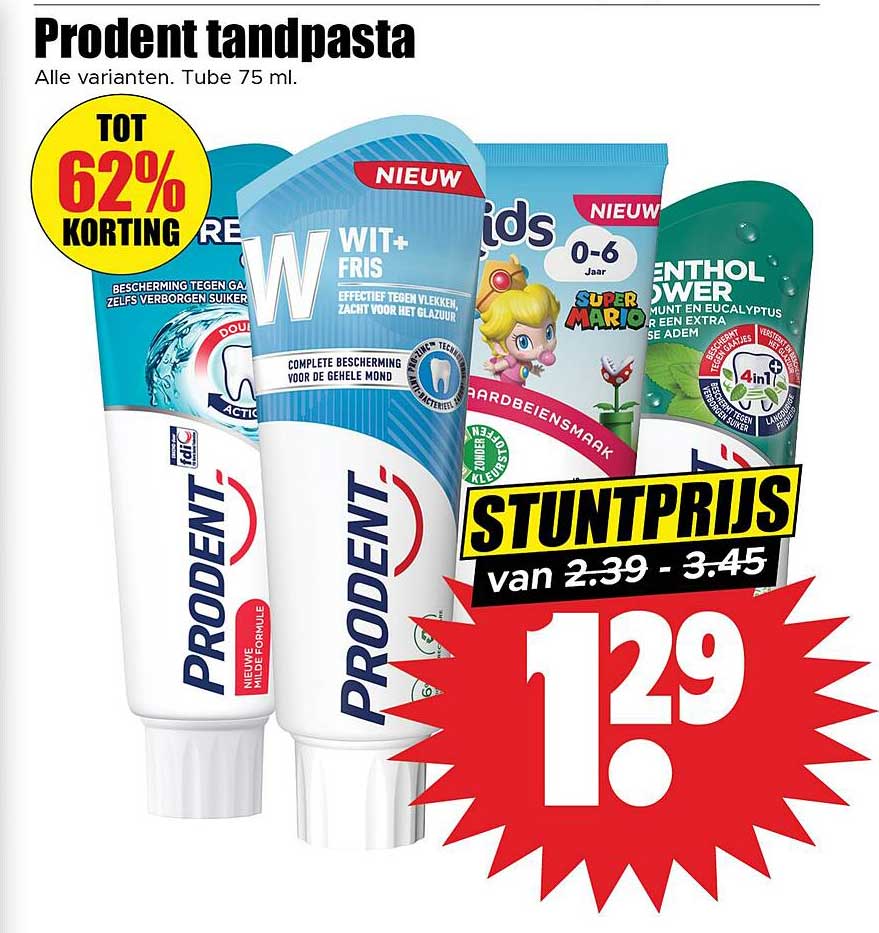 Prodent tandpasta
