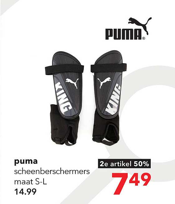puma scheenbeschermers maat S-L