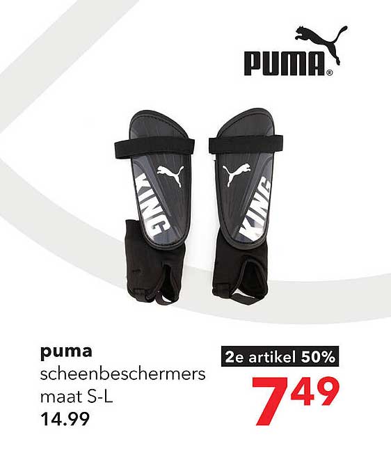 puma scheenbeschermers maat S-L