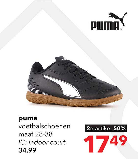 puma voetbalschoenen maat 28-38