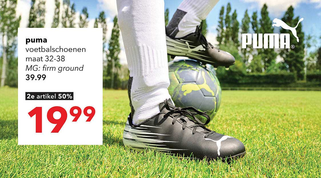 puma voetbalschoenen maat 32-38 MG: firm ground