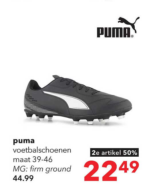 puma voetbalschoenen maat 39-46