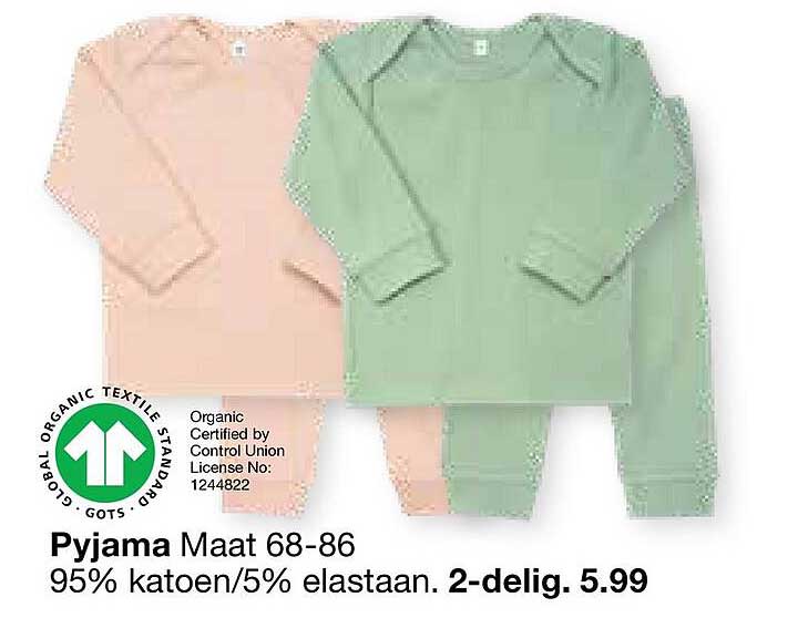 Pyjama Maat 68-86