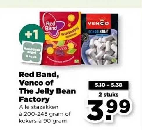 Red Band, Venco of The Jelly Bean Factory