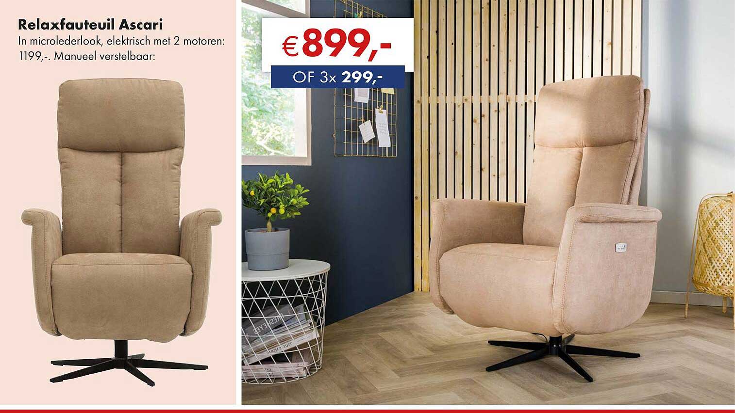 Relaxfauteuil Ascari