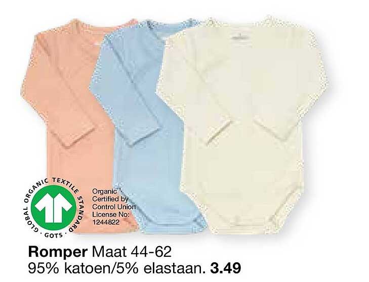 Romper Maat 44-62