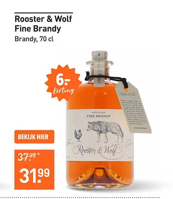 Rooster & Wolf Fine Brandy