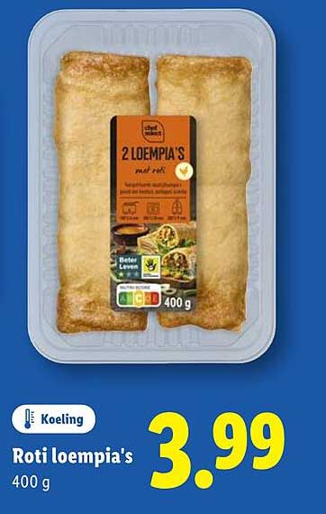Roti loempia's