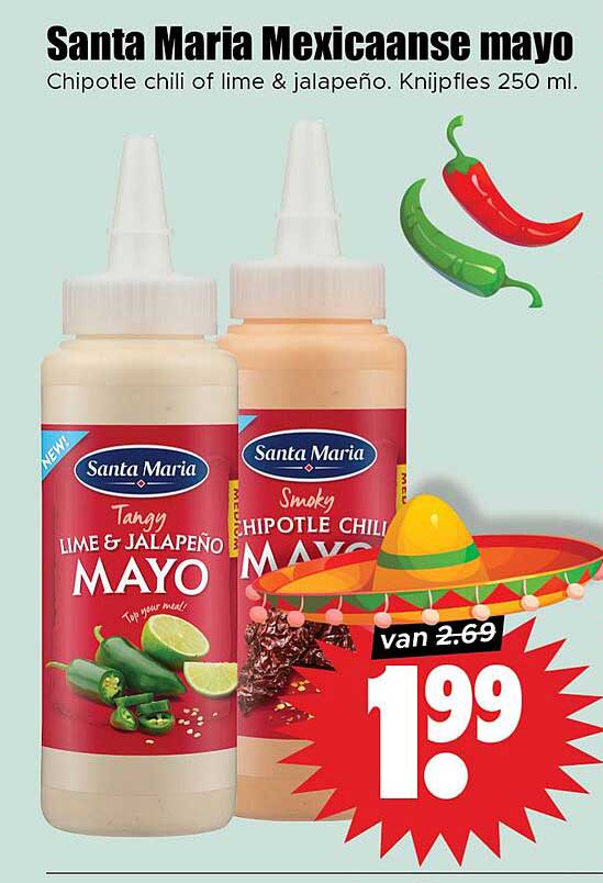 Santa Maria Mexicaanse mayo