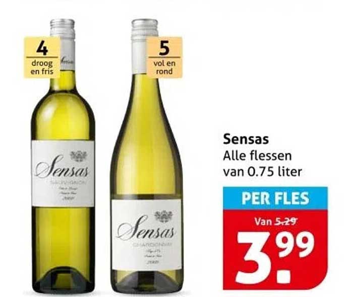 Sensas Alle flessen van 0.75 liter