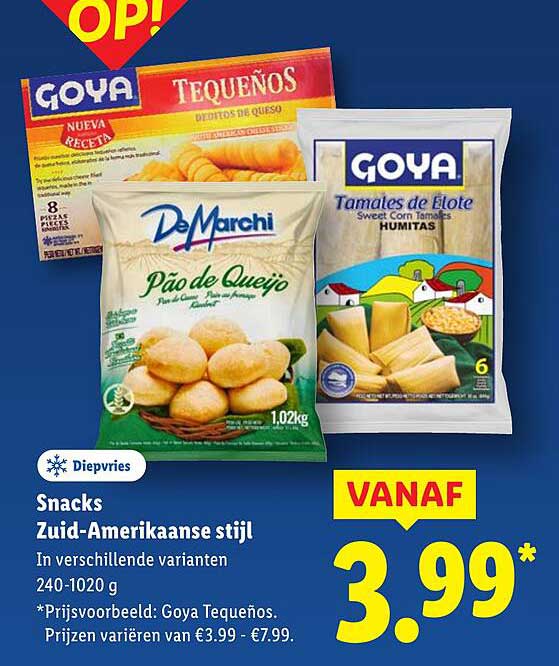 Snacks Zuid-Amerikaanse stijl