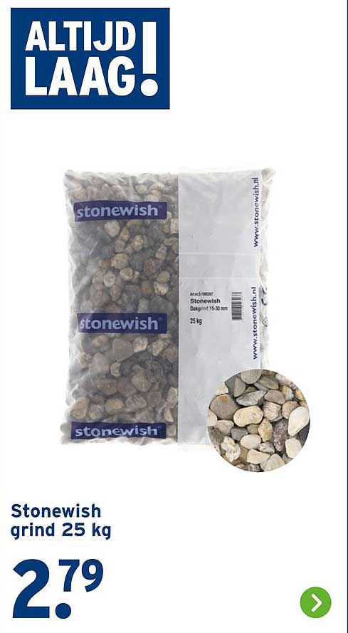 Stonewish grind 25 kg