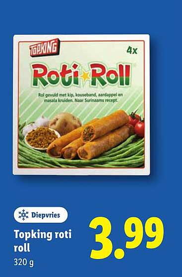 Topking roti roll