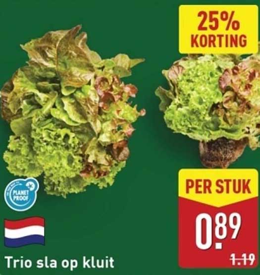 Trio sla op kluit