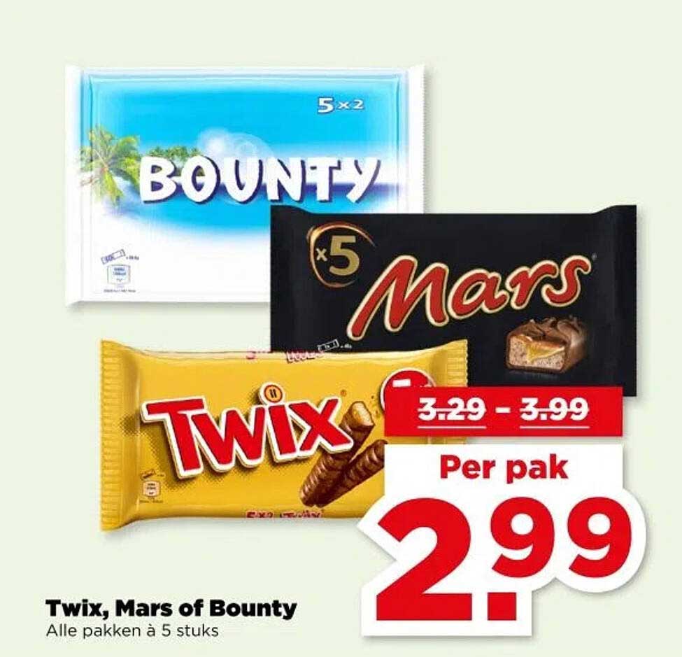 Twix, Mars of Bounty