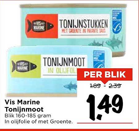 Vis Marine Tonijnmoat