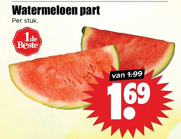 Watermeloen part