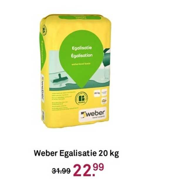 Weber Egalisatie 20 kg