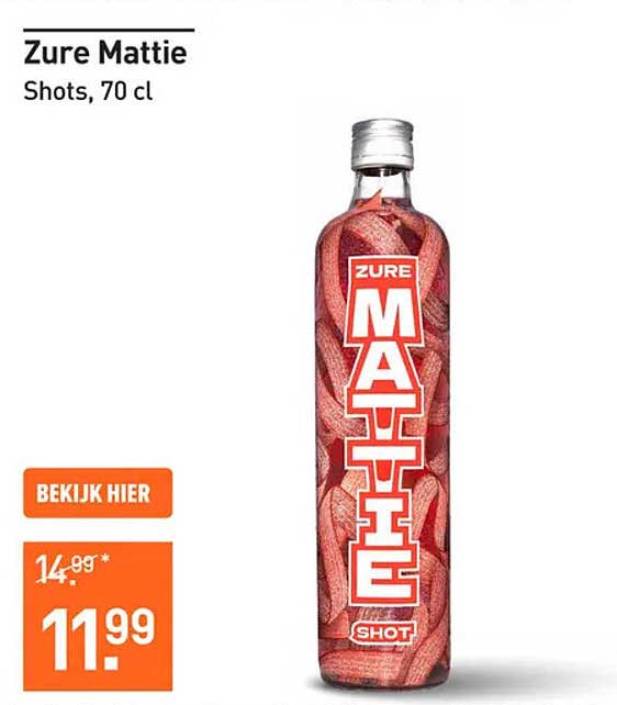 Zure Mattie Shots, 70 cl