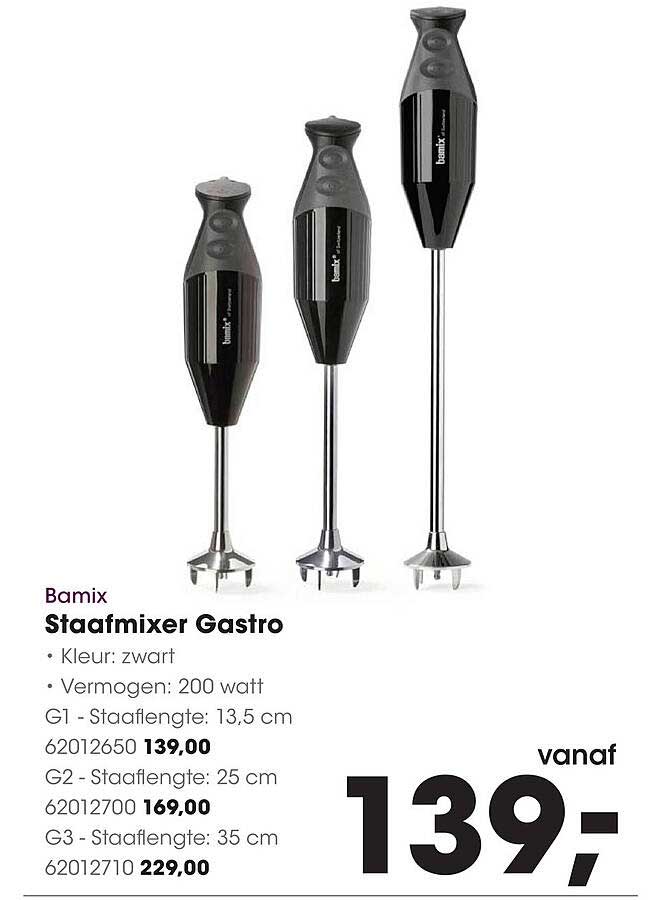Bamix Staafmixer Gastro