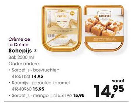 Crème de la Crème Schepijs