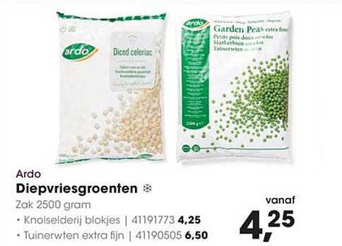 Diepvriesgroenten