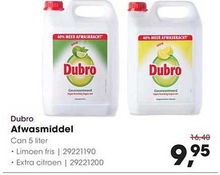Dubro Afwasmiddel