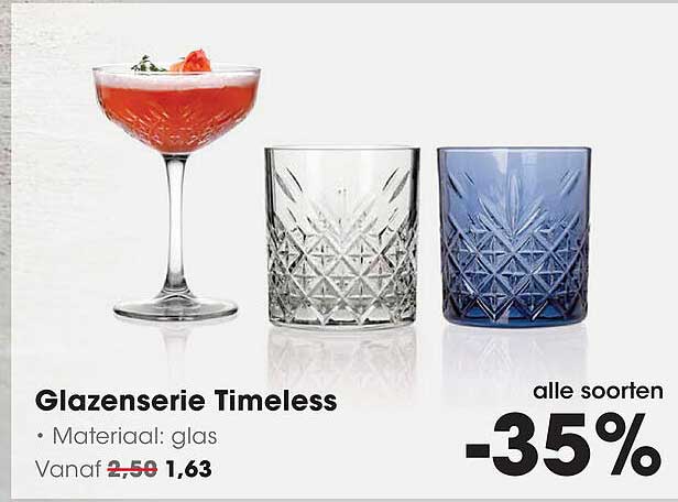 Glazenserie Timeless