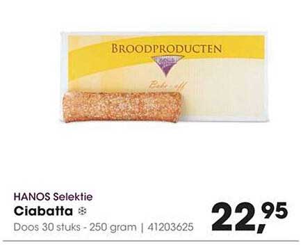 HANOS Selectie Ciabatta