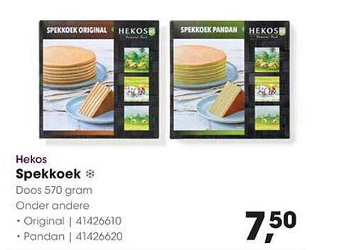 Hekos Spekkoek