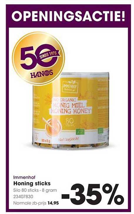 Immenhof Honing sticks