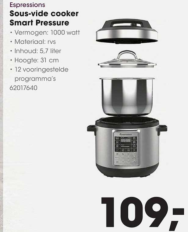 Sous-vide cooker Smart Pressure