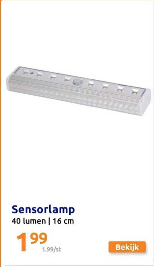 Sensorlamp